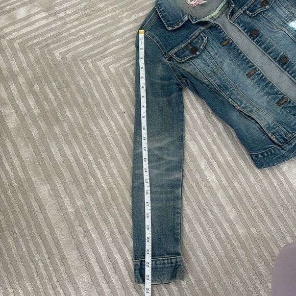 Kids Abercrombie & Fitch Distressed Jean Jacket - Picture 8 of 11
